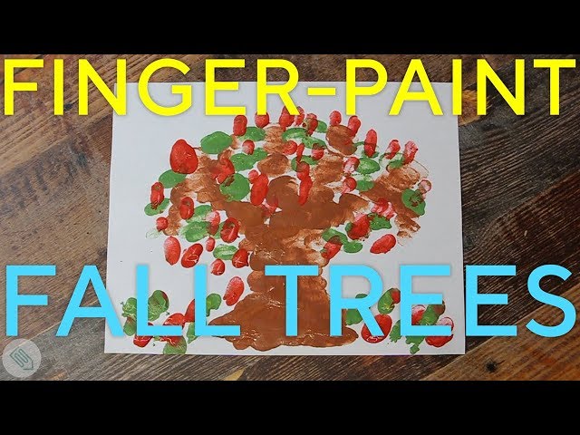 Fingerprint Fall Trees!