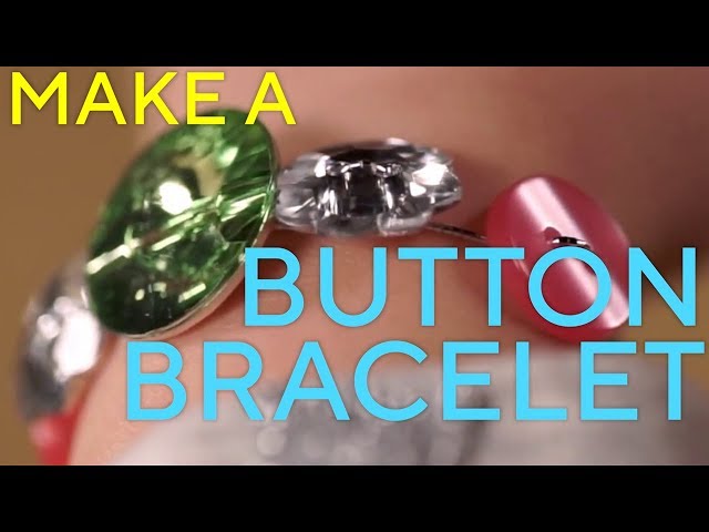 How To Make A Button Bracelet