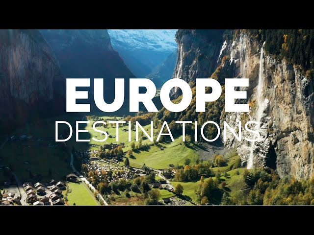 25 Most Beautiful Destinations in Europe – Travel Video