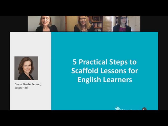 CL 5 Practical Steps to Scaffold Lessons for English Learners