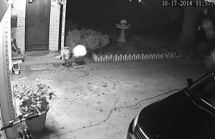 UFO on Security Cam –  North Richland Hills, Dallas