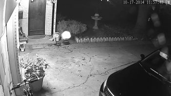 UFO on Security Cam –  North Richland Hills, Dallas