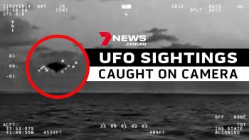 UFO SIGHTINGS CAUGHT ON CAMERA