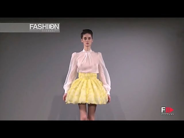 CLARISSE HIEIRAIX Haute Couture Spring 2014 Paris – Fashion Channel